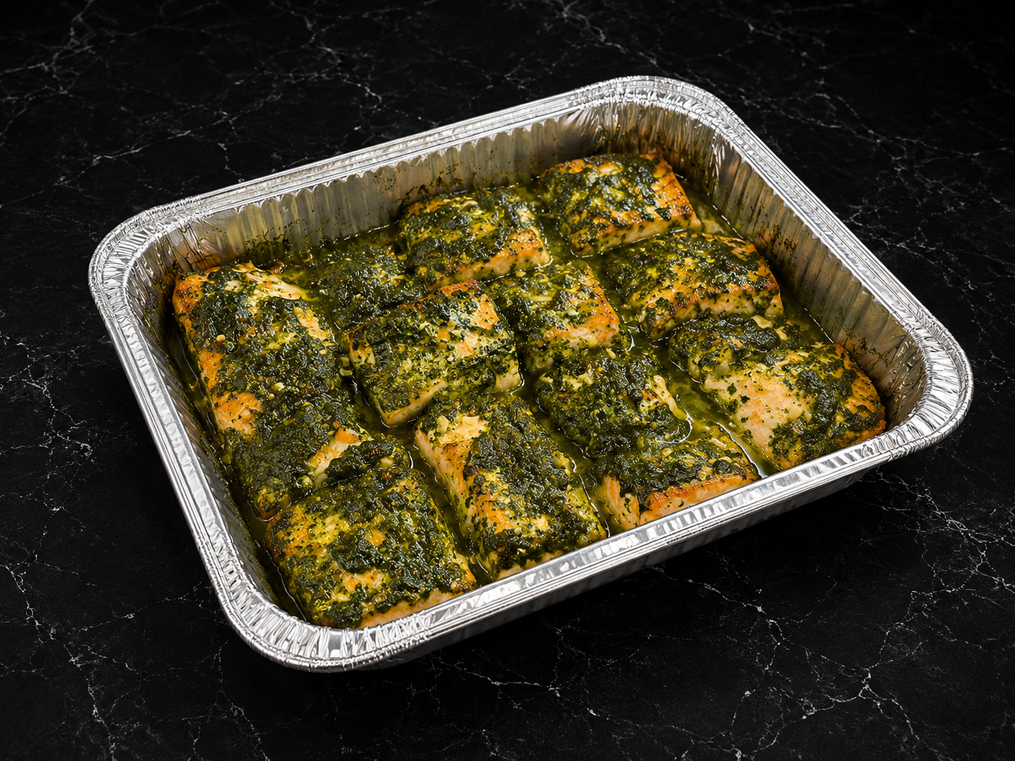 Herb Salmon Half Sheet